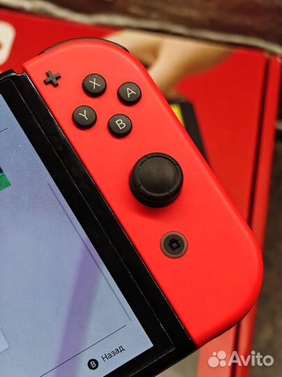 Nintendo switch oled 512 gb +1000 игр чип