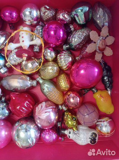 Елочные игрушки СССР