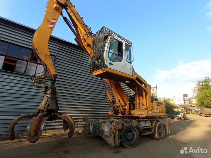 Грейферный погрузчик (перегружатель) Liebherr A 904 C Litronic, 2010