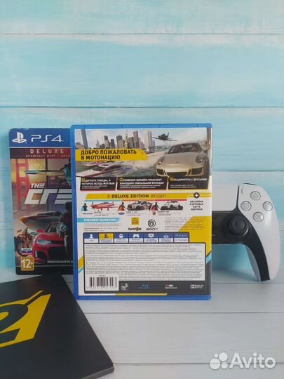 Диск PS4 The Crew 2 Deluxe Edition
