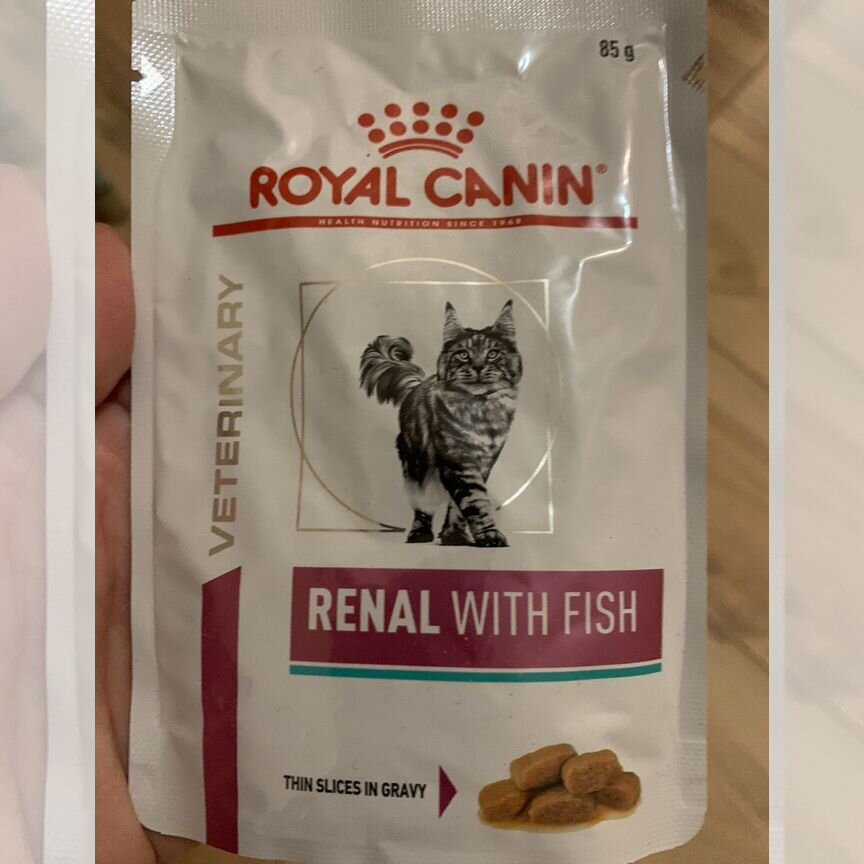 Корм для кошек royal canin ренал влажный