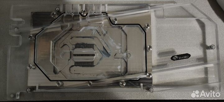 Водоблок Bykski hof 3080\3080ti\3090+Backplate