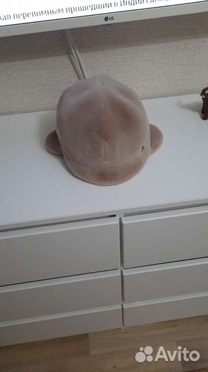 Женская шапка,мех искуст