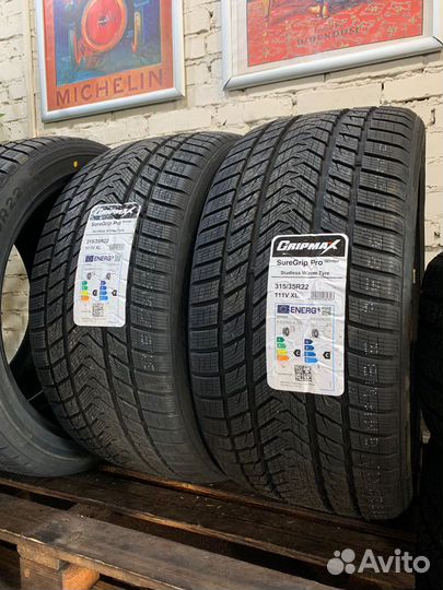Gripmax SureGrip Pro Winter 315/35 R22 и 275/40 R22