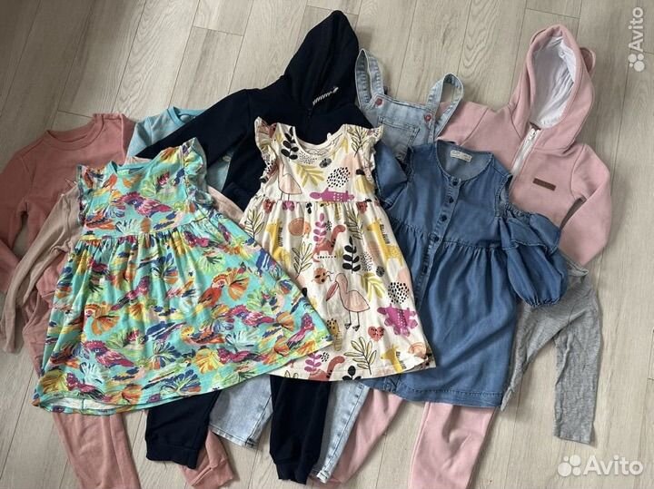 Пакет вещей для девочки 110 116