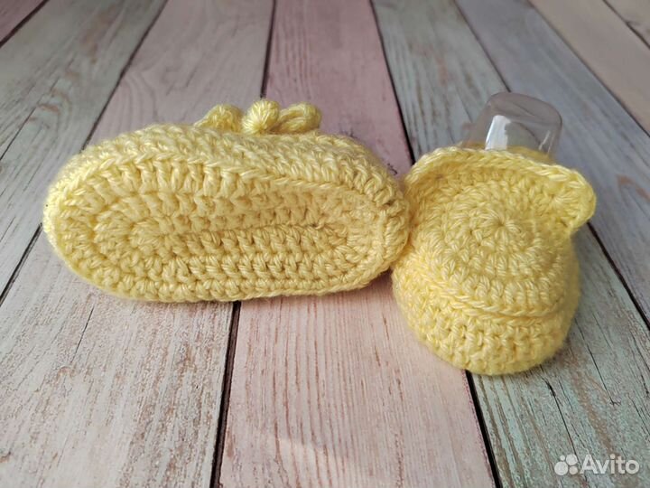 Пинетки вязаные