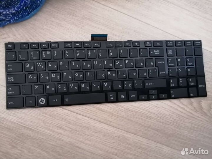 Клавиатура с дефектом на Toshiba C850, L850, L875