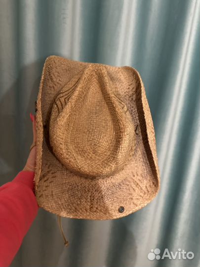 Ковбойская соломеннвя шляпа