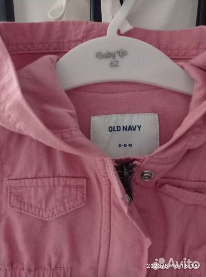 Курточка для девочки 62