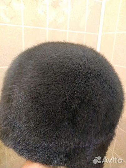 Шапка-ушанка норковая