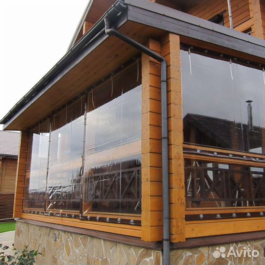 Гибкие окна для беседок