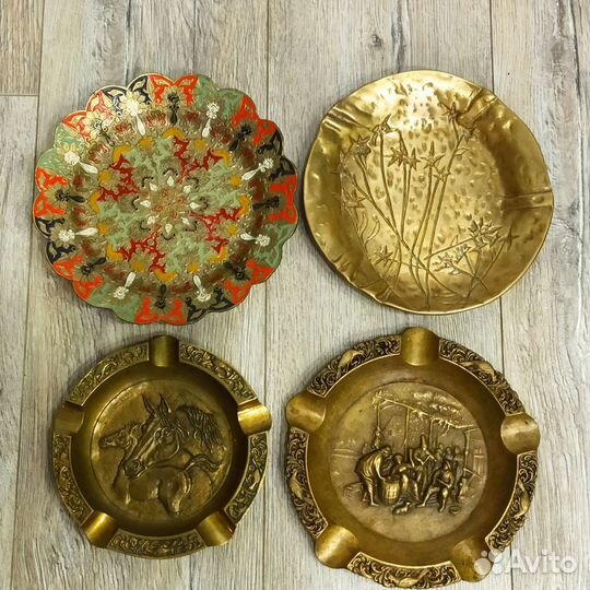 Тарелки из бронзы