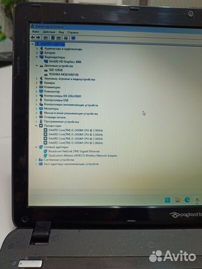 Ноутбук Packard Bell