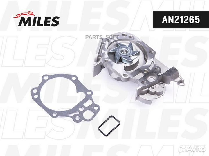 Miles AN21265 Насос водяной renault sandero/clio/t
