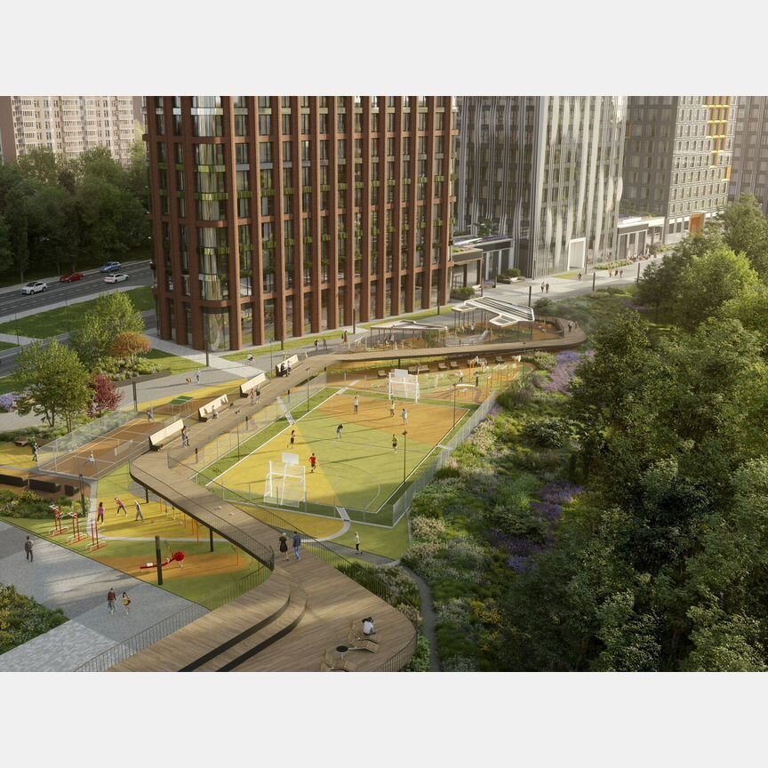 2-к. квартира, 35,4 м², 2/48 эт.