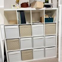 Стеллаж IKEA каллакс 16 ячеек