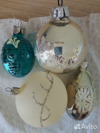 Елочные игрушки СССР