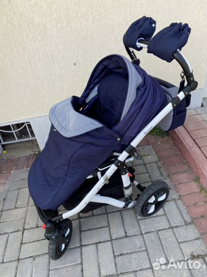 Коляска 2 в 1 bebe mobile toscana