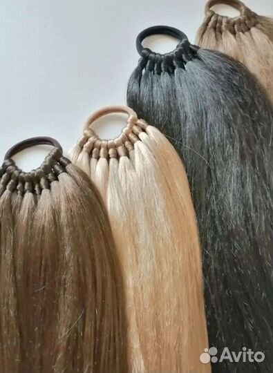 Хвост на резинке