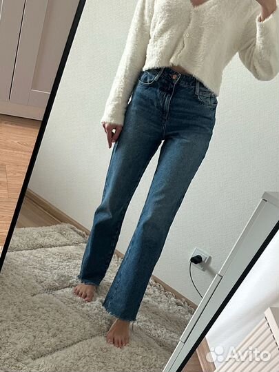 Джинсы zara 34