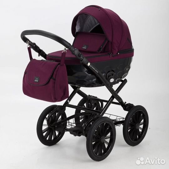 Коляска Adamex chantal retro (3 в 1)