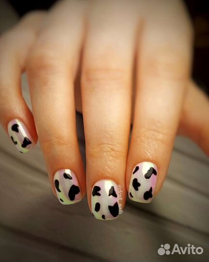 Аккуратный маникюр с покрытием