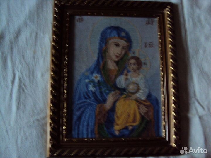 Вышивка икона 