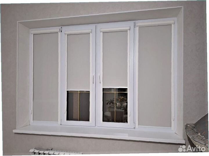 Рулонные шторы день-ночь