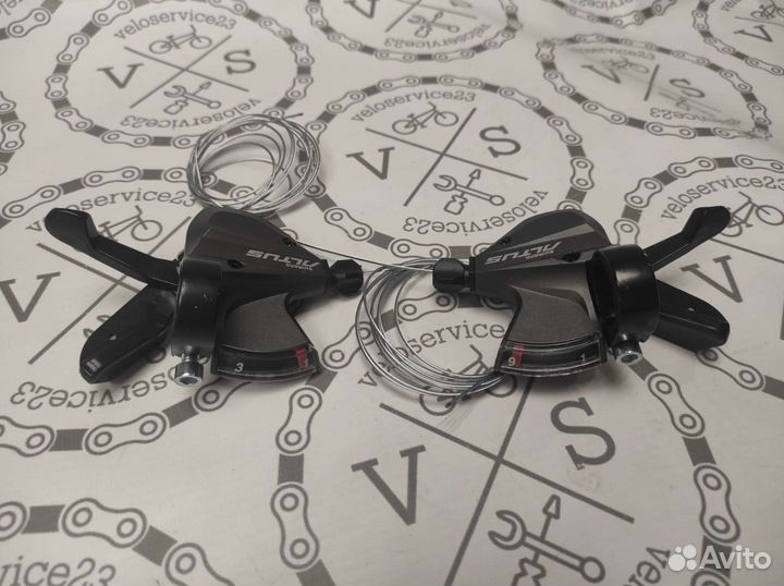 Манетки 3x9 Shimano (аналог)