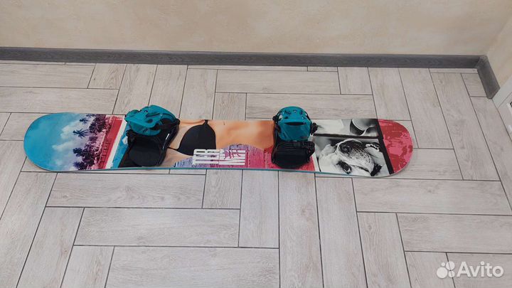Сноуборд Termit 163см с крепами