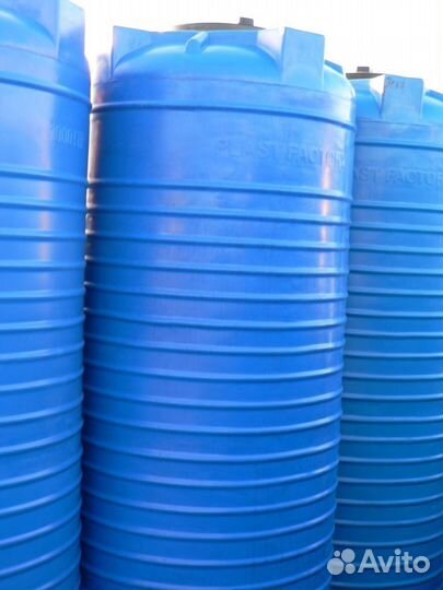 Емкость для воды vert 1000 литров d780x2300