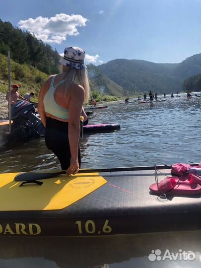 Сплав на сапах по мане