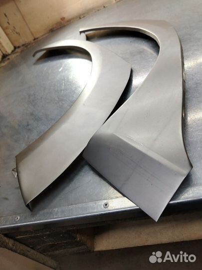 Задние арки Peugeot 307 комплект цинк