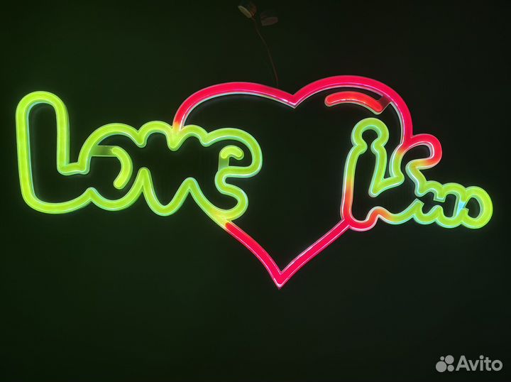 Неоновая вывеска на заказ