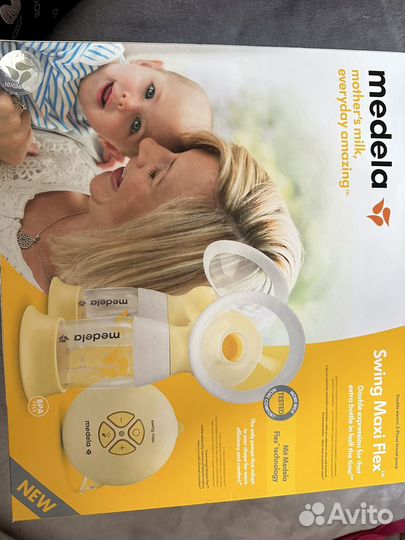 Молокоотсос электронный meleda и комплект к нему