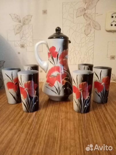 Подарочный набор.Кувшин и 6 стаканов