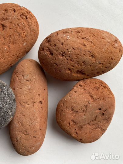 Камни голыши кирпичные террариум декор