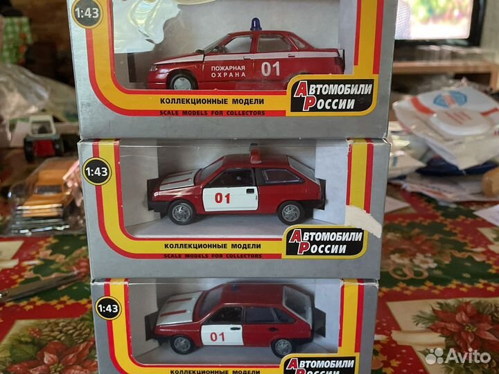 Ваз 2108,2109,2110 Пожарная охрана 1/43