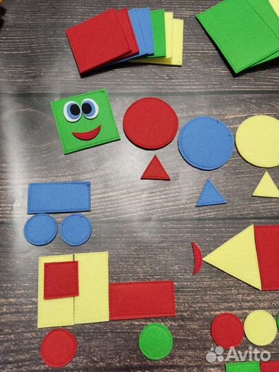 Развивающая игра из фетра