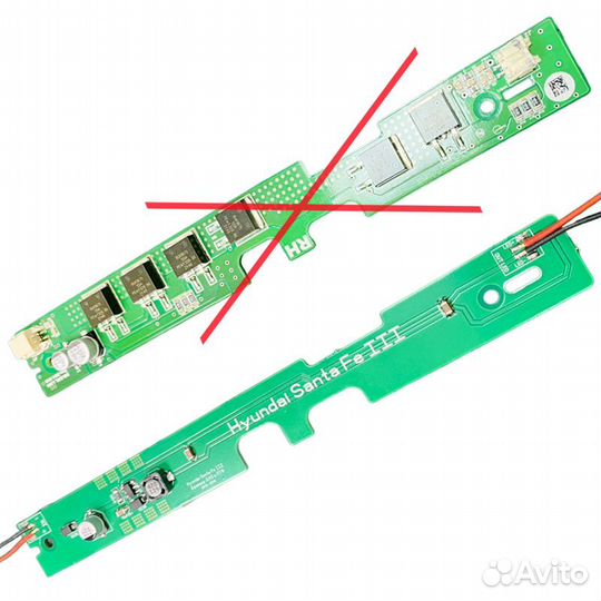 Драйвер дхо Hyundai Santa Fe 2012-2016 VDF Light П