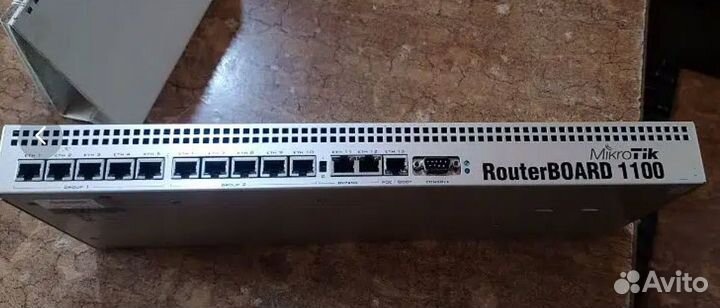 Маршрутизатор Mikrotik rb1100 бу 5*