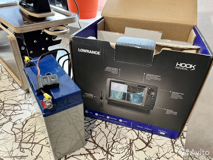 Эхолот картплоттер lowrance