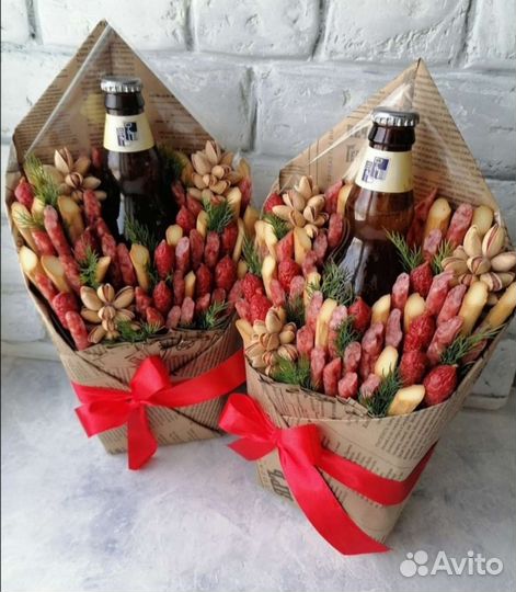 Съедобные букеты для мужчин