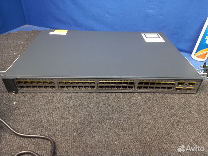 Коммутатор Cisco WS-C3750V2-48TS-S