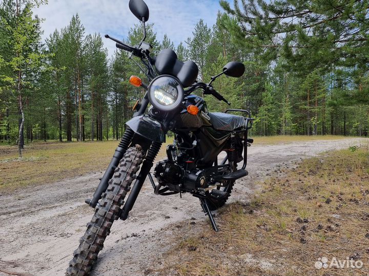 Мопед promax alpha offroad 150 LUX (LED)