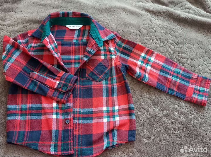 Рубашка для мальчика 92