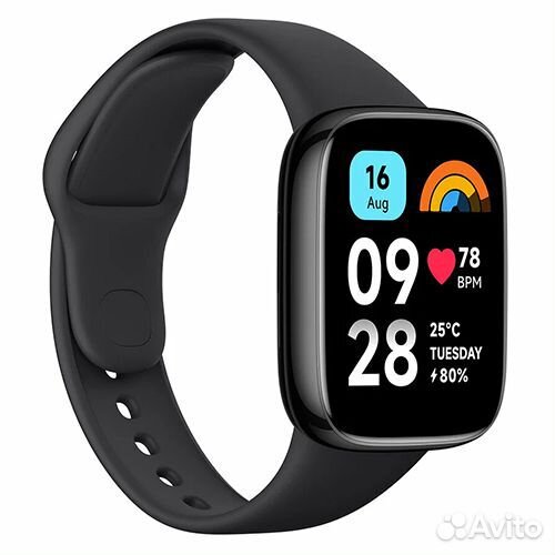 Xiaomi Redmi Watch 3 Active (черный)