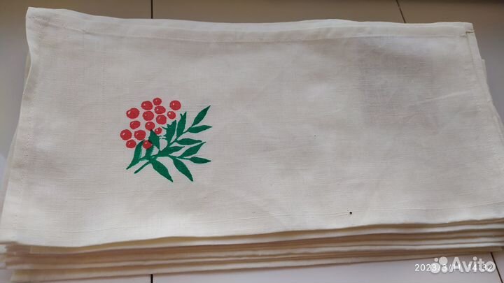 Салфетки льняные, СССР