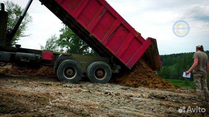 Грунт планировочный доставка от 100 кубов