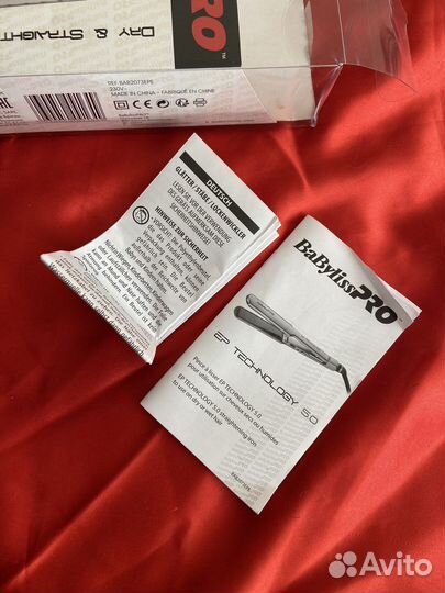 Выпрямитель для волос babyliss pro